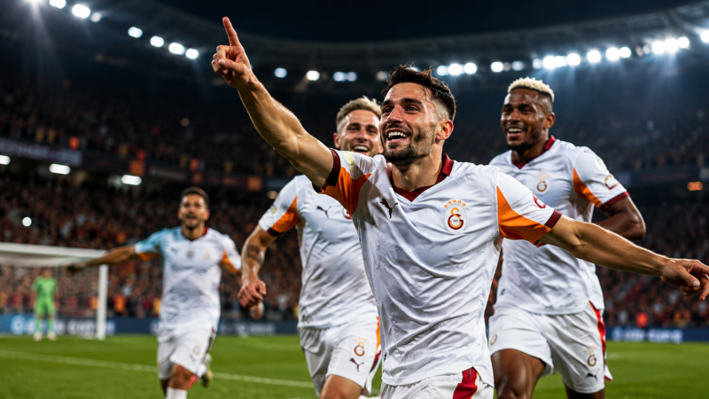 Galatasaray Erzurum Deplasmanında Kazandı