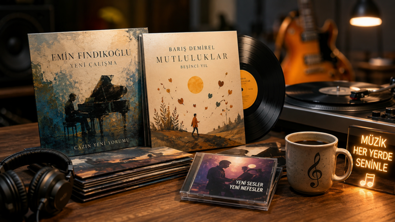Müzik Dünyasında Yeni Albümler Vitrine Çıktı