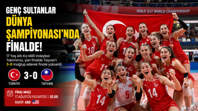Genç Sultanlar Dünya Şampiyonası’nda Finalde