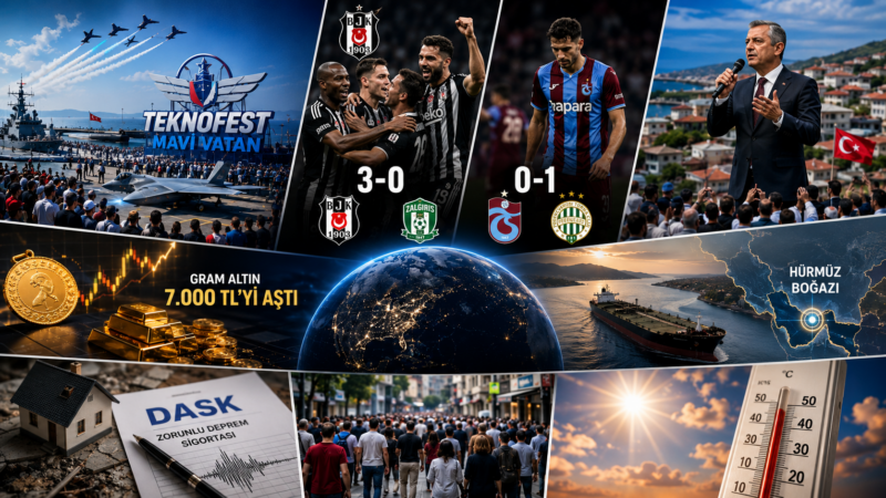 GÜNDEMEKİLER | 21 AĞUSTOS 2026