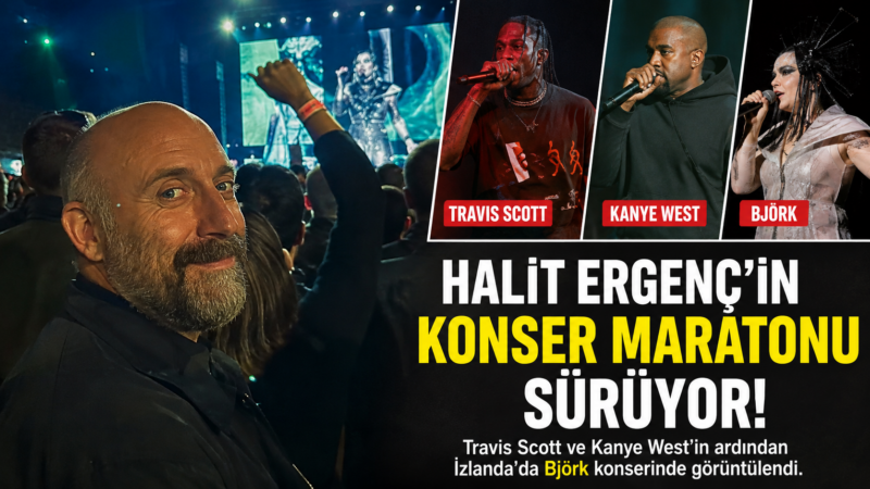 Halit Ergenç’in Konser Maratonu