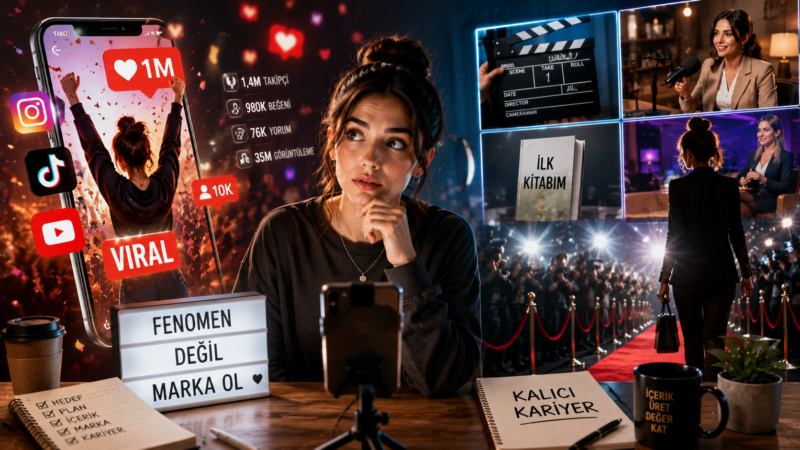 Sosyal Medya Ünlülüğü Kalıcı Bir Kariyere Dönüşebilir Mi?
