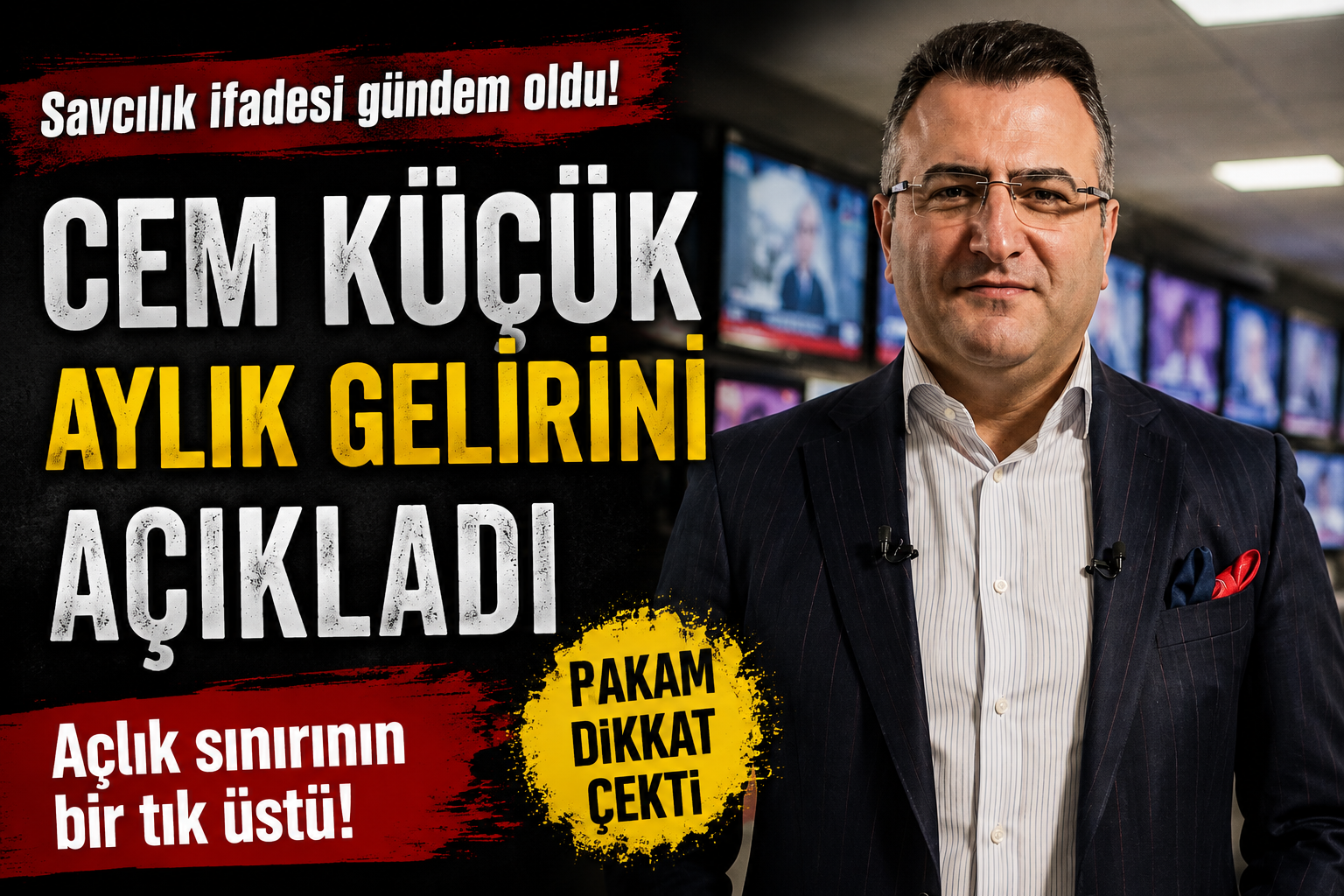 Cem Küçük’ün Savcılıktaki Gelir Beyanı Gündem Oldu: Aylık Kazancını Açıkladı