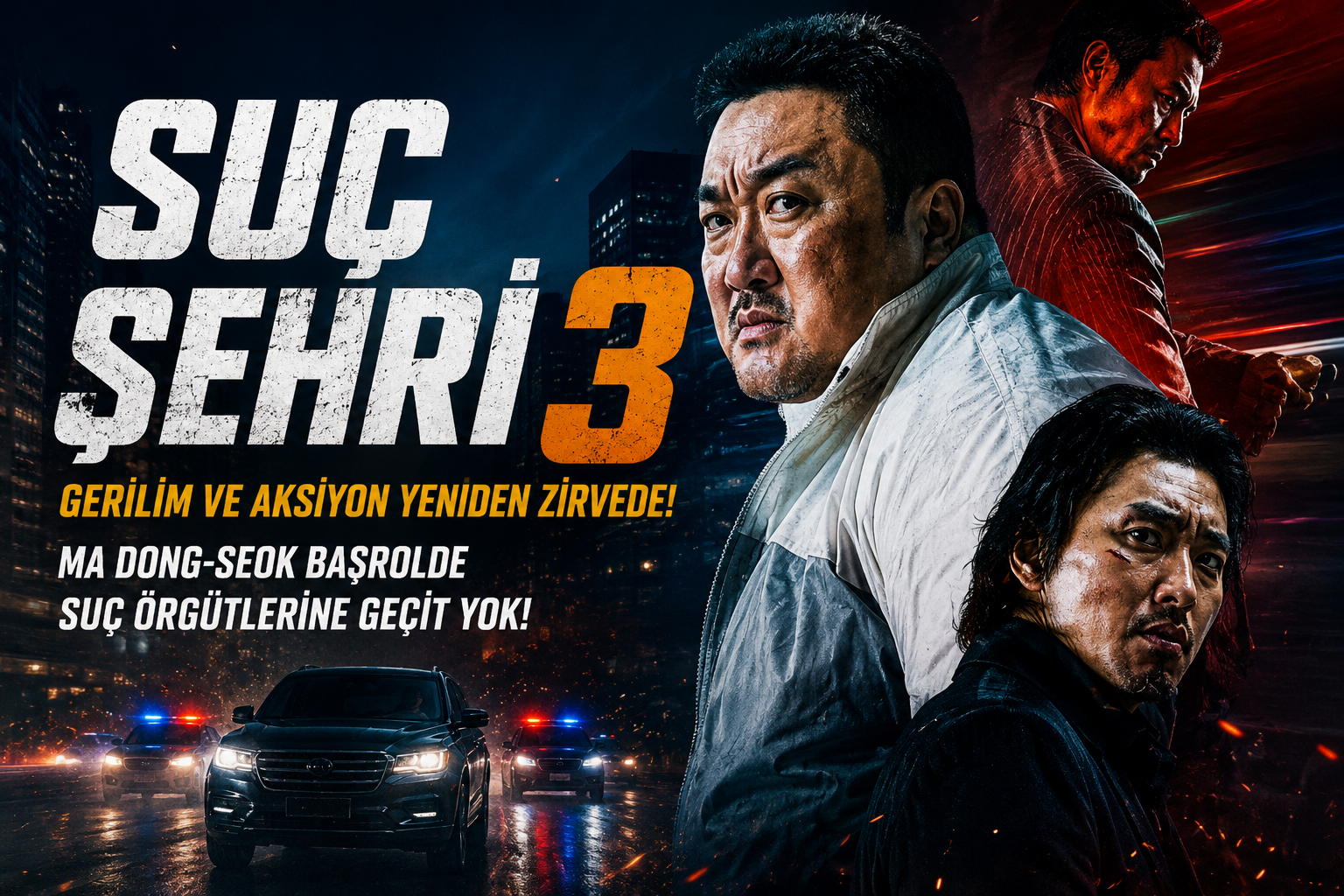 Suç Şehri 3 Gündemde! Filmin Konusu ve Oyuncu Kadrosu Merak Ediliyor