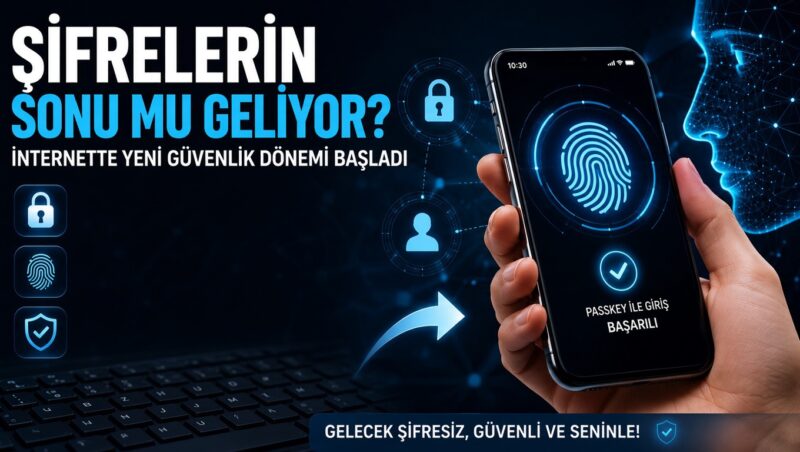 İnternette Şifrelerin Sonu Geliyor