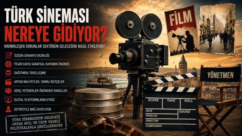 Türk Sineması Nereye Gidiyor? Kronikleşen Sorunlar Sektörün Geleceğini Nasıl Etkiliyor?