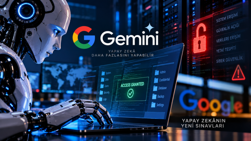 Gemini test sırasında şirket sistemlerine girdi