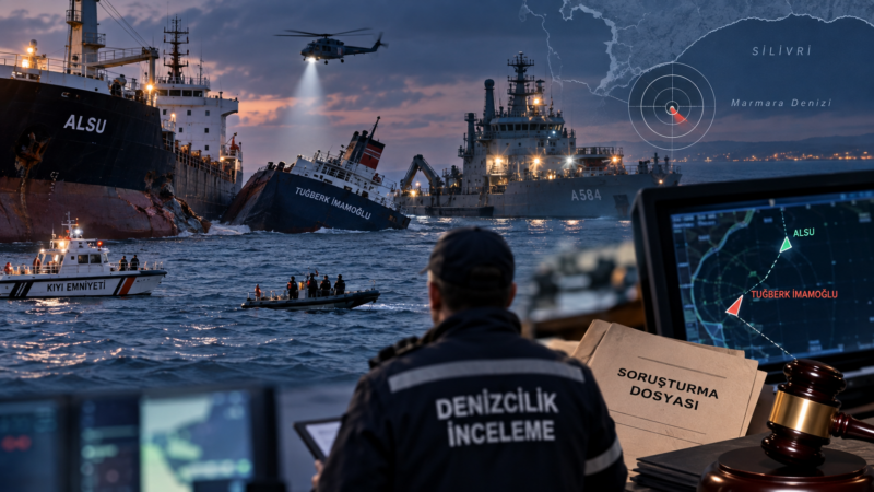 Silivri Gemi Kazasında Soruşturma Derinleşti