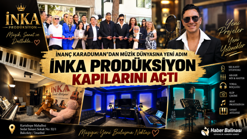 Müzik Dünyasına İNKA Prodüksiyon Katıldı