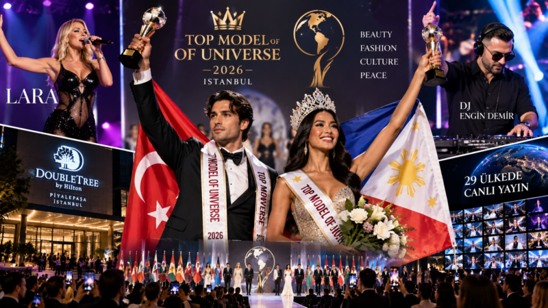 Top Model of Universe 2026 İstanbul’da taçlandı