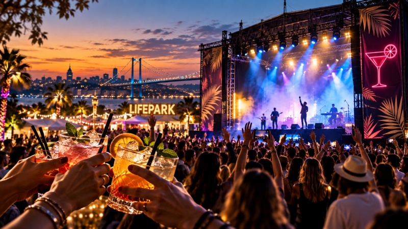 İstanbul’da festival gecesi: LifePark’ta müzik ve eğlence buluştu
