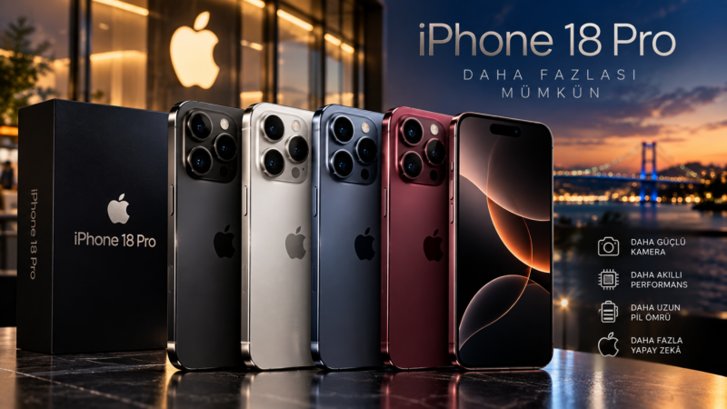 iPhone 18 Pro Türkiye’de satışta: Fiyatı dikkat çekti