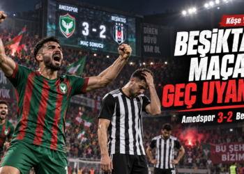 Beşiktaş Maça Geç Uyandı! Amedspor 3 – Beşiktaş 2