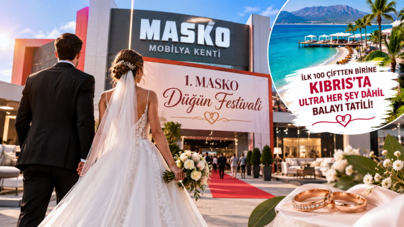 MASKO Düğün Festivali başlıyor