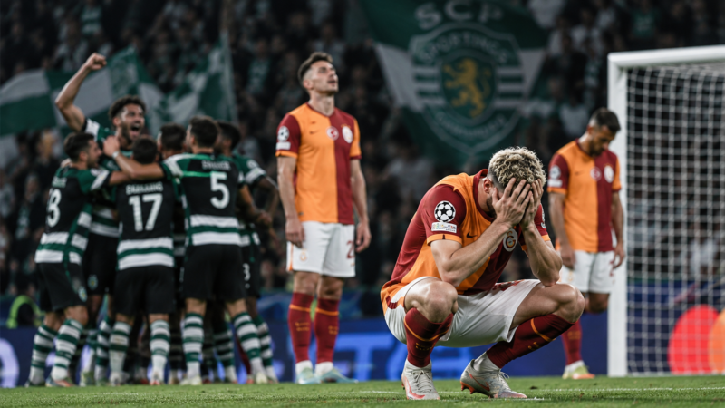 Galatasaray Öne Geçti, Lizbon’da Hüsrana Uğradı